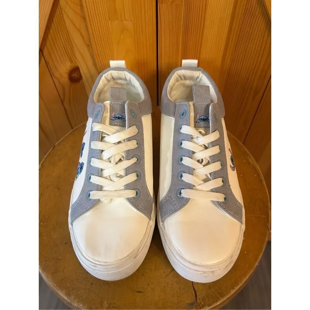 Disney Lilo & Stitch Poses Lace-Up Sneakers Size 10 Ground Up